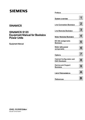 Equipment Manual for Booksize Power Units