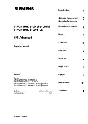 Operating Manual HMI Advanced